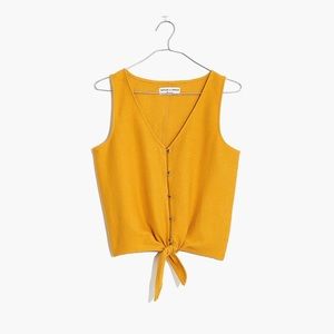 Madewell - Texture & Thread Button-Front Tank Top